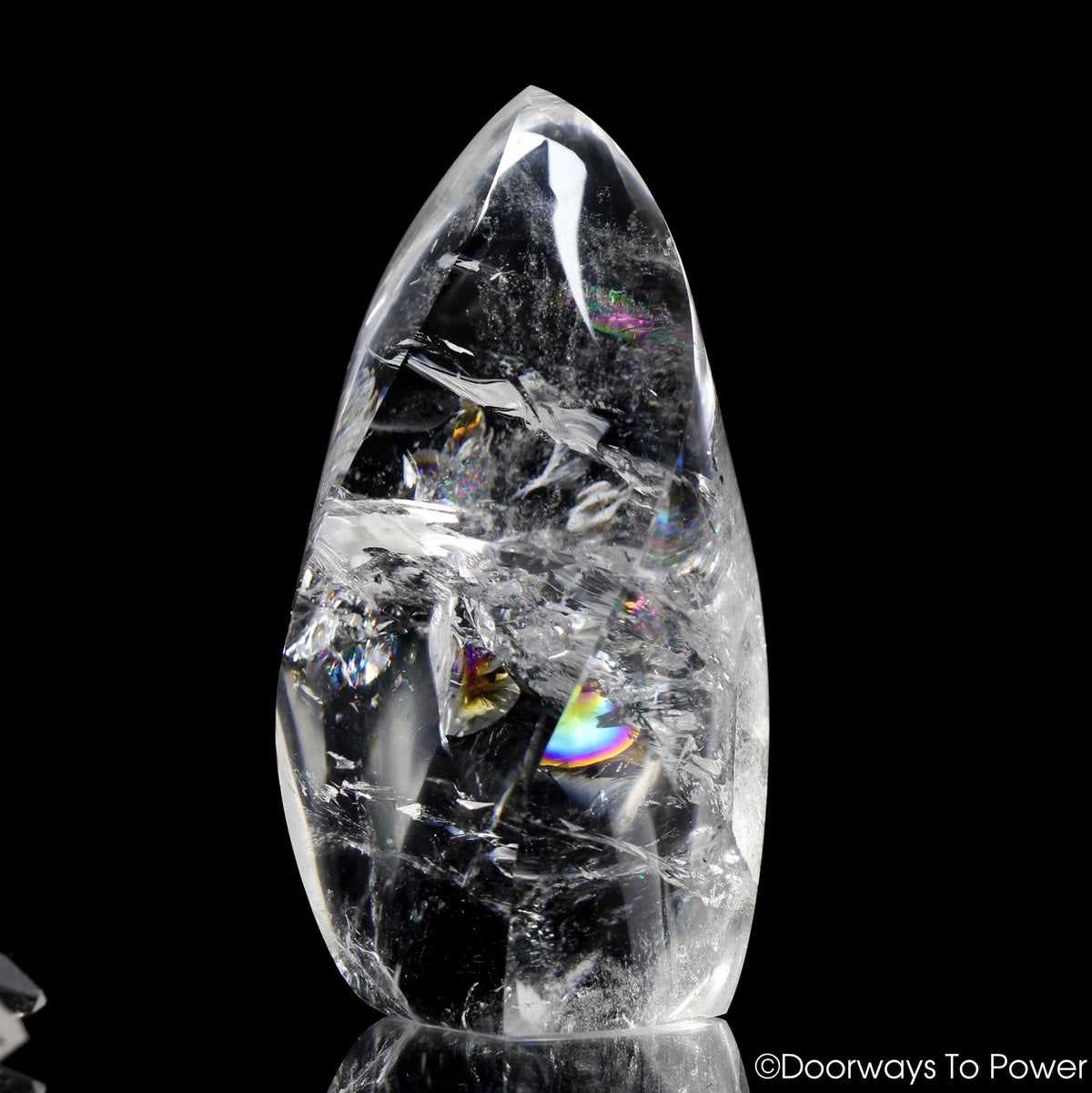 John of God Crystal Rainbow Quartz