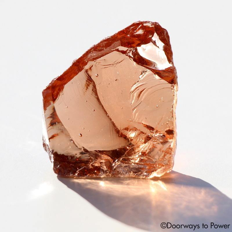 Desert Rose Pink Monatomic Andara Crystal 'ZEN'