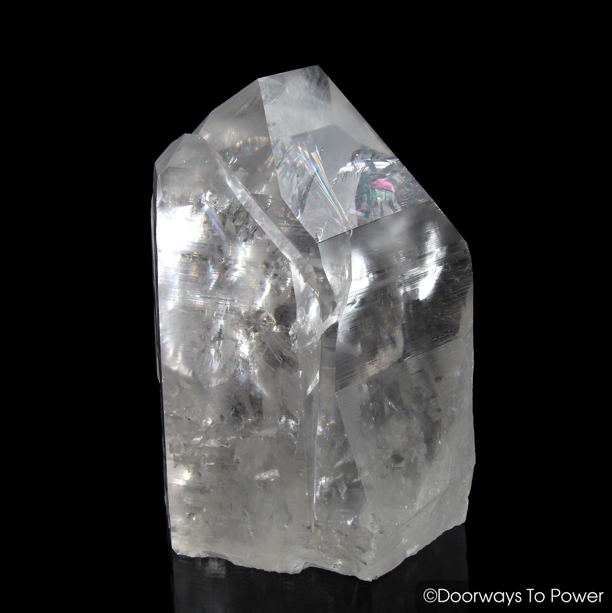 Lemurian Seed Pleiadian Starbrary Tantric Twin Record Keeper Crystal Point 'Museum Quality'