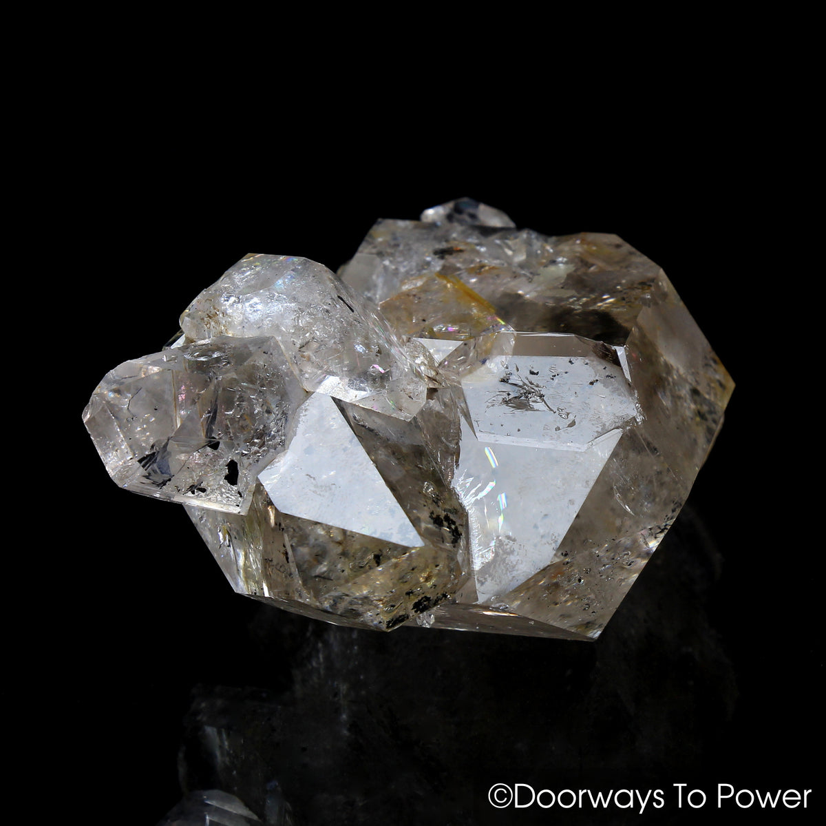 Herkimer Diamond DT Pleiadian Starbrary Record Keeper Crystal