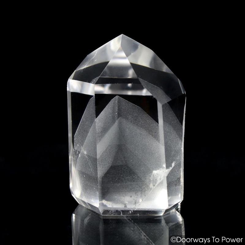 John of God Phantom Quartz Casa Crystal Point