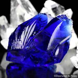 Tanzanite Fire Elestial Sapphire Monatomic Andara Crystal 'Lu·Mi·Nar·Y'