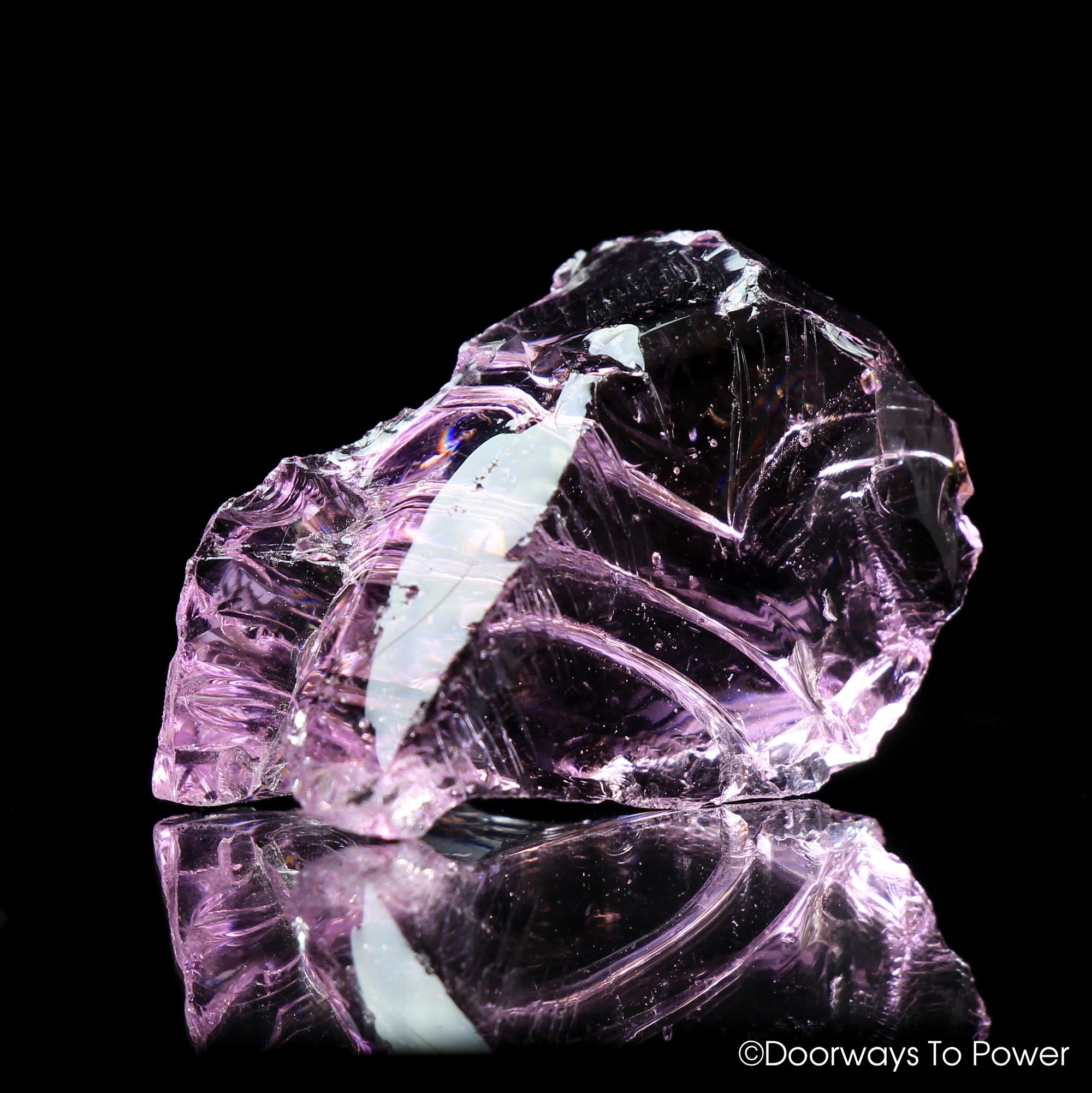 HGW Pink Lady Nellie Monatomic Andara Crystal