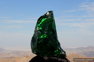 Emerald Shift Monatomic Andara Crystal 'Atlantean Master of Mysteries' 