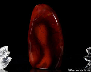 Carnelian Crystal Altar Stone 'Vitality & Energy'