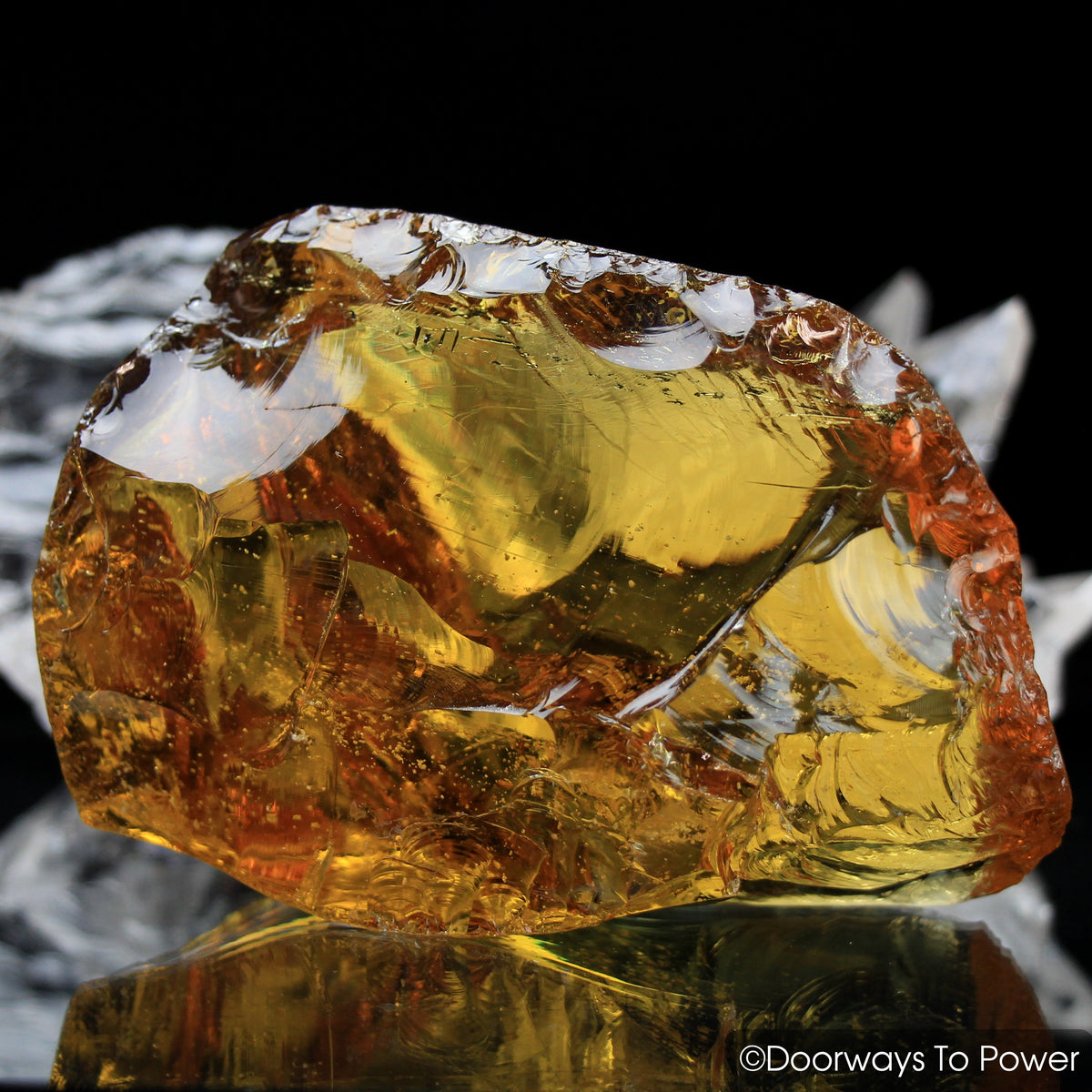 Lemurian Amber Monatomic Andara Crystal Authentic Lady Nellie