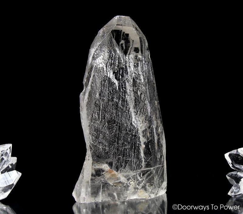 Lemurian Quartz Crystal Lightbrary 'Light Language' 9D Energy Gateway