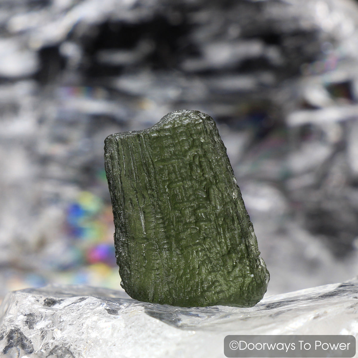 Moldavite Tektite & Synergy 12 Stone