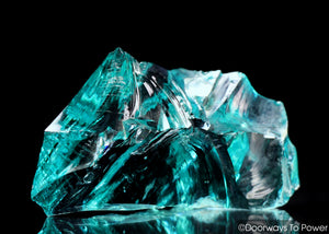Aqua Serenity Monatomic Andara Crystal 'Atlantean Hologram' w/ Rainbows (Rare & Special)