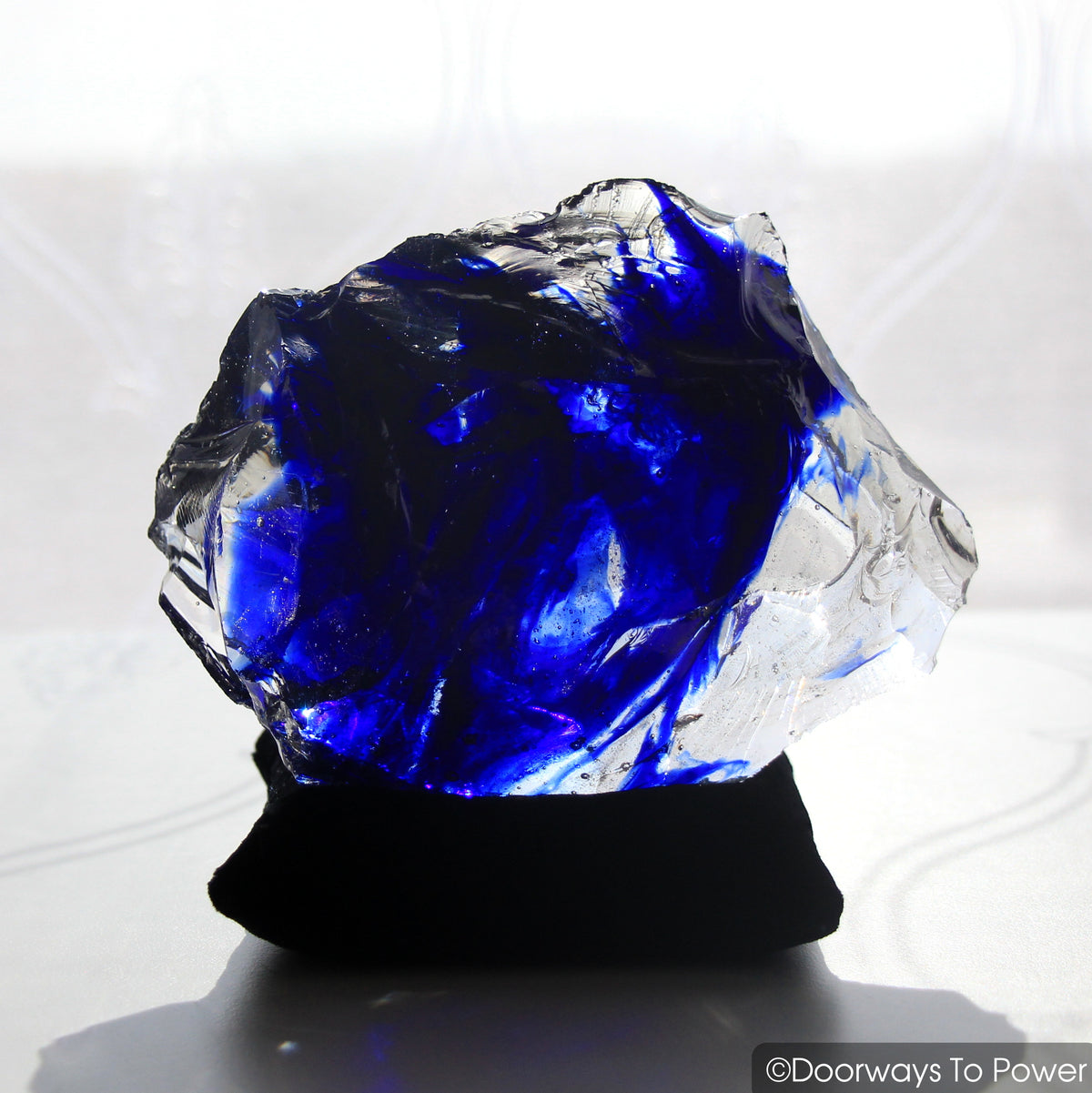 Tanzanite Fire & Elestial Starlight Monatomic Andara Crystal 'ARCTURIAN STAR-SHIP' 5D