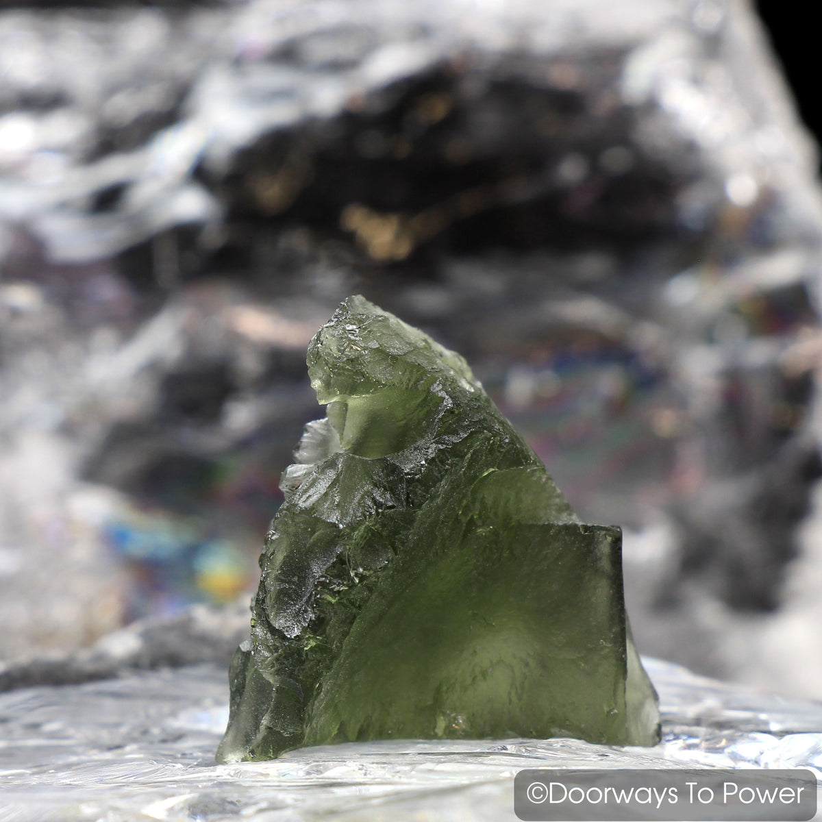 Moldavite Czech Republic Tektite & Synergy 12 Stone