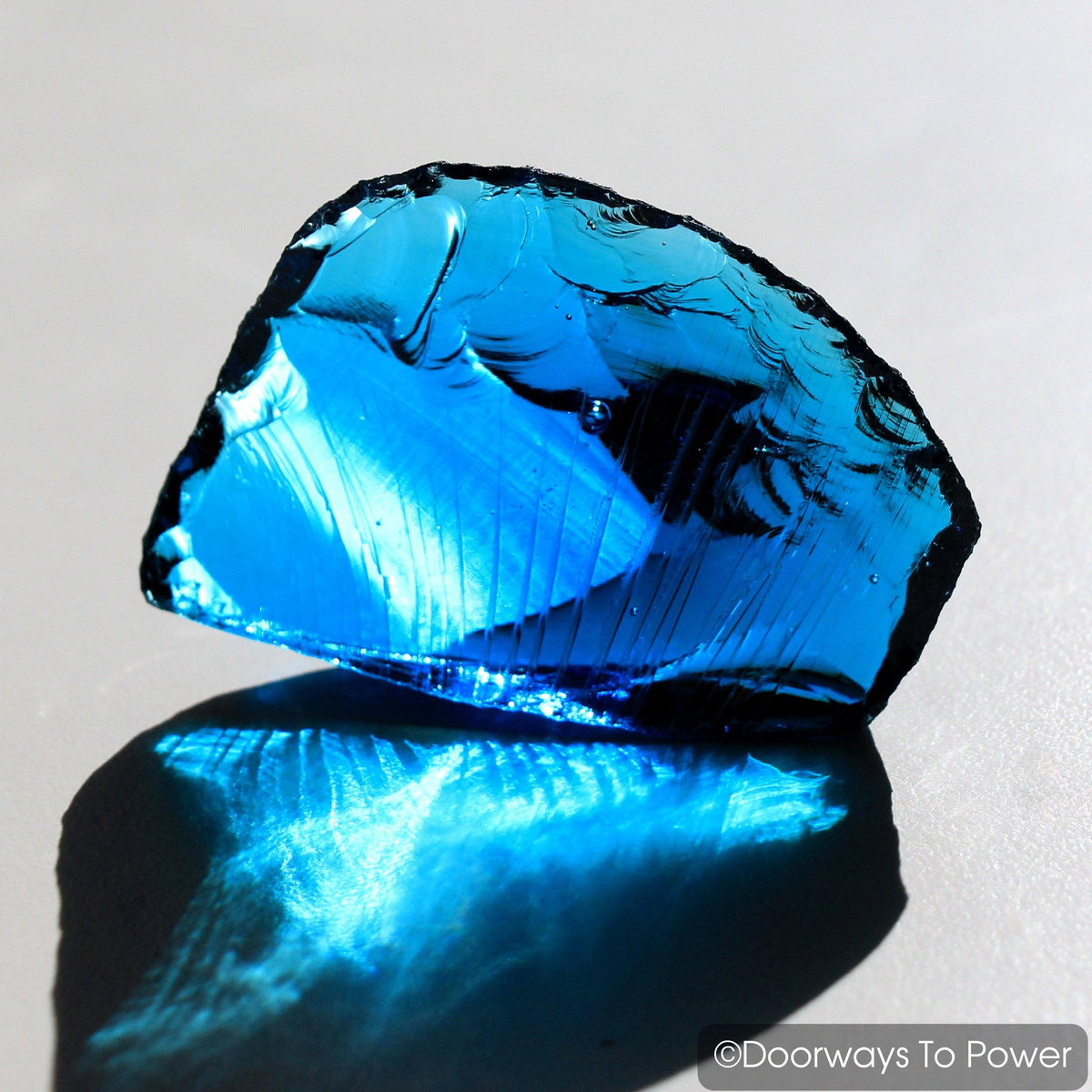 Electric Blue Atlantean Monatomic Andara Crystal 