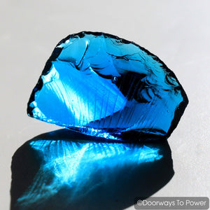 Electric Blue Atlantean Monatomic Andara Crystal 