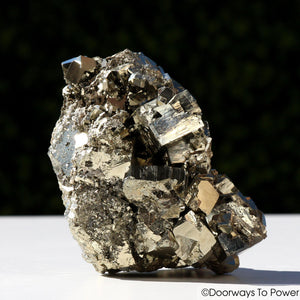 Pyrite Crystal Abundance Stone