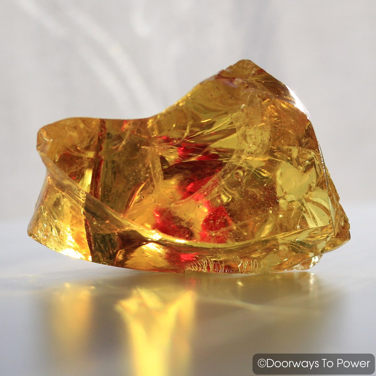 Solaris Monatomic Andara Crystal Glass 'Galactic Sun'