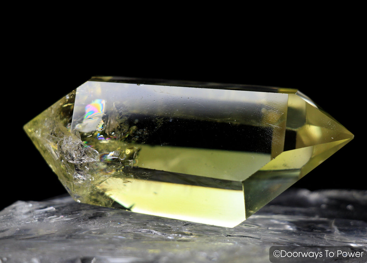 John of God Quartz Citrine Double Terminated Casa Crystal