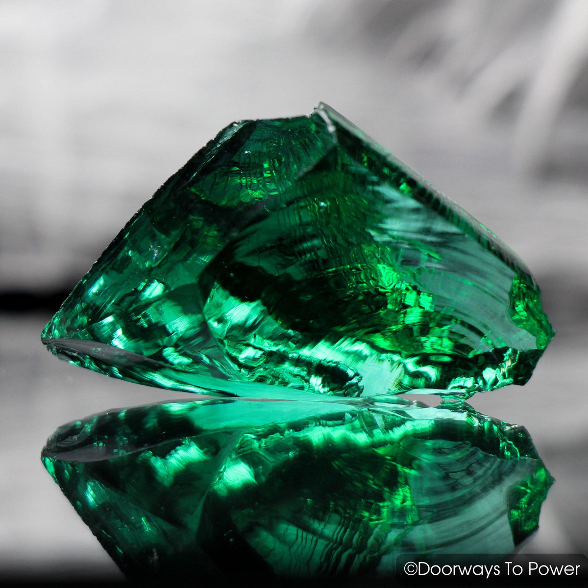 Emerald Green Monatomic Andara Crystal Thoth the Atlantean
