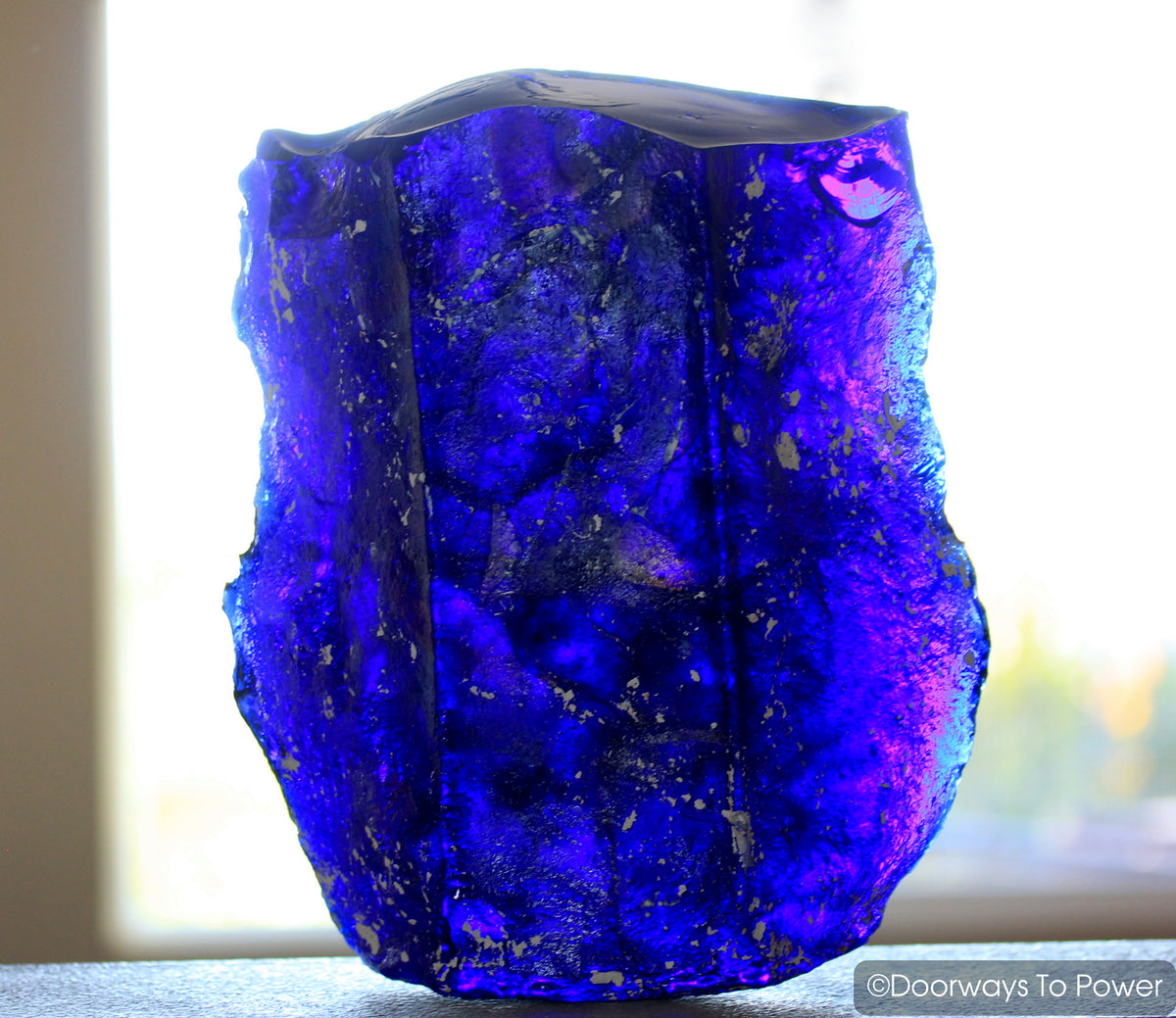 Tanzanite Fire Monatomic Andara Crystal Sculpture
