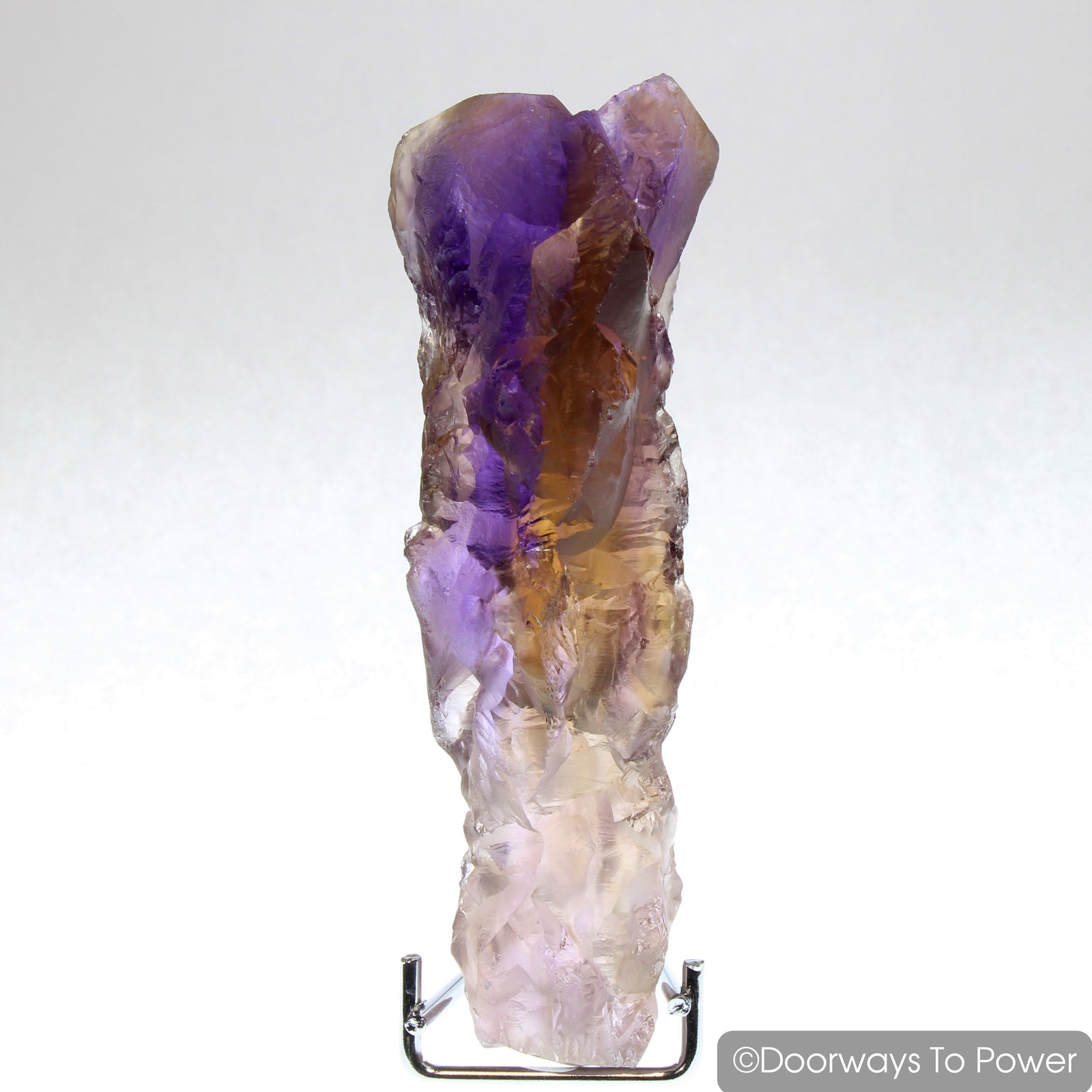 Ametrine Crystal Citrine & Amethyst w/ Record Keepers "A +++ Museum Quality"