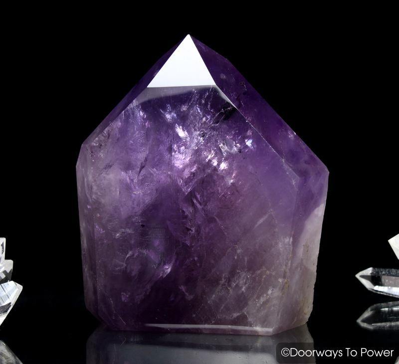 John of God Amethyst Lightbrary Quartz Devic Temple Master Record Keeper Crystal