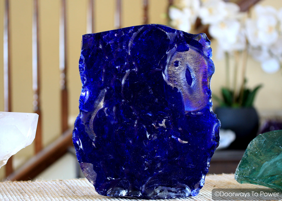 Tanzanite Fire Monatomic Andara Crystal Sculpture