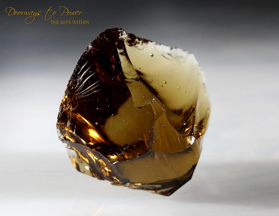 Smoky Earth Shaman Brown Andara Crystal 'Neith, the Divine Mother”