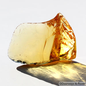 Lemurian Amber Andara Crystal 'Light Transmuted into Life'
