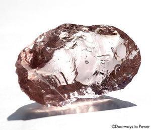 Arcturian Starseed Pink Andara Crystal Gem 'Quantum Light Pod' ∞
