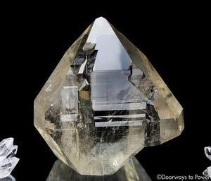 Citrine Quartz Lightbrary Crystal Sculpture