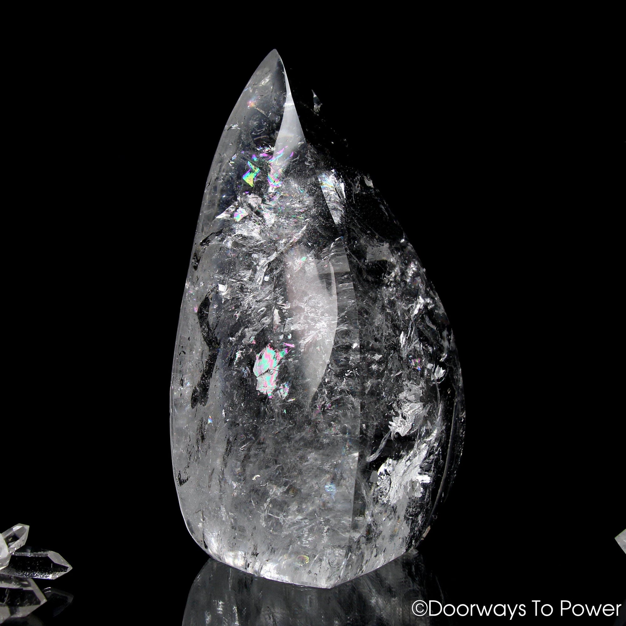 John of God Quartz Crystal Sculpture 'The Oracle' 