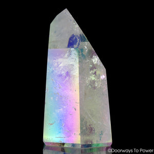 Angel Aura Lemurian Quartz Crystal Point 