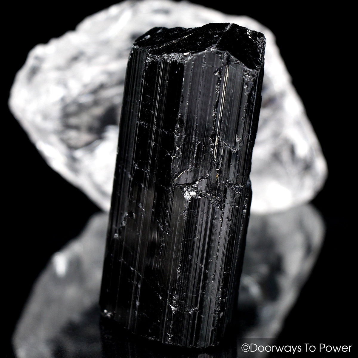 Black Tourmaline Magicians Crystal