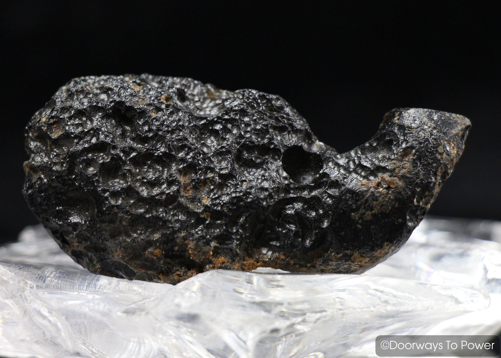 Tibetan Tektite Specimen Synergy 12 Stone