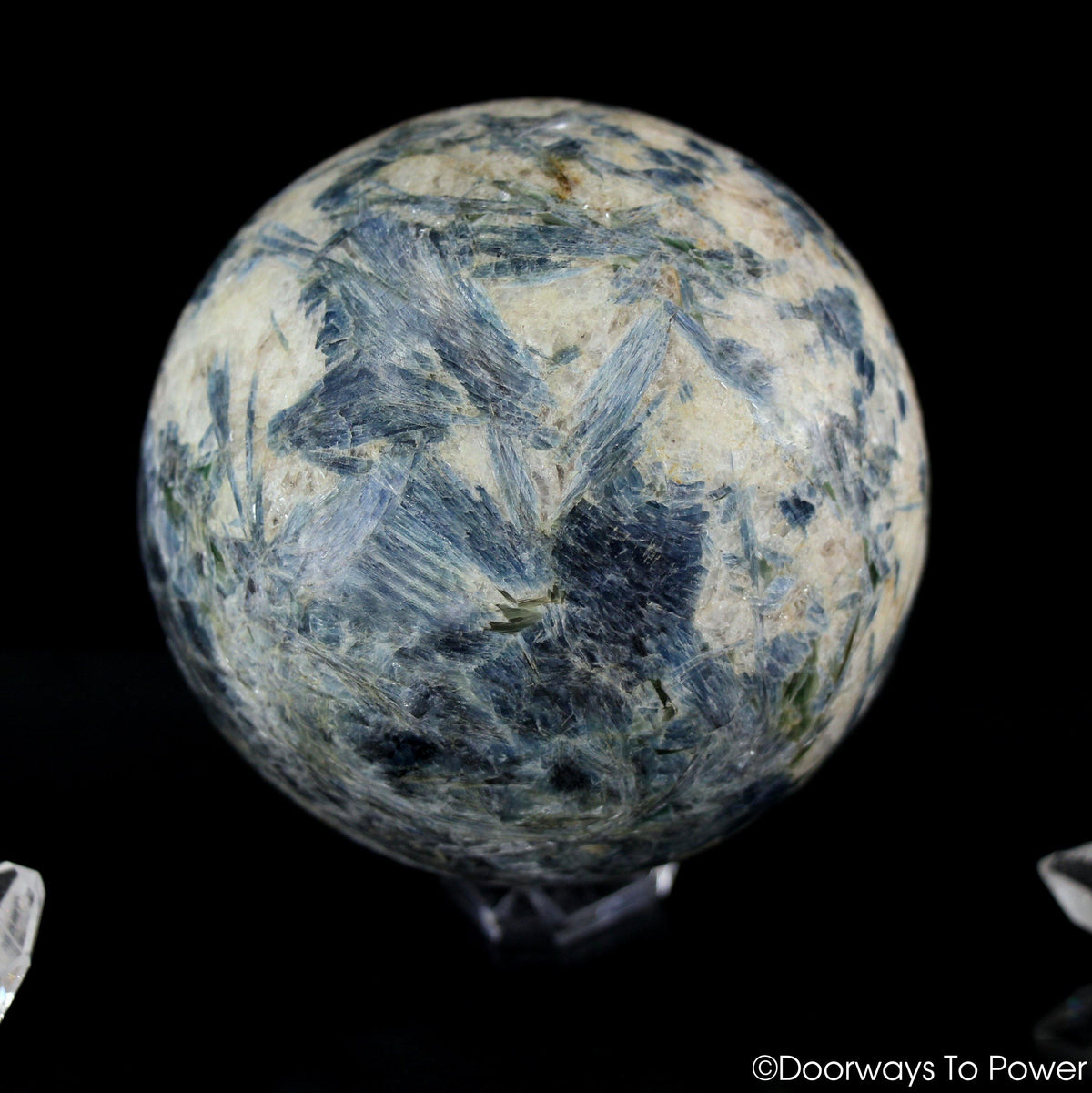Blue Kyanite Crystal Sphere 