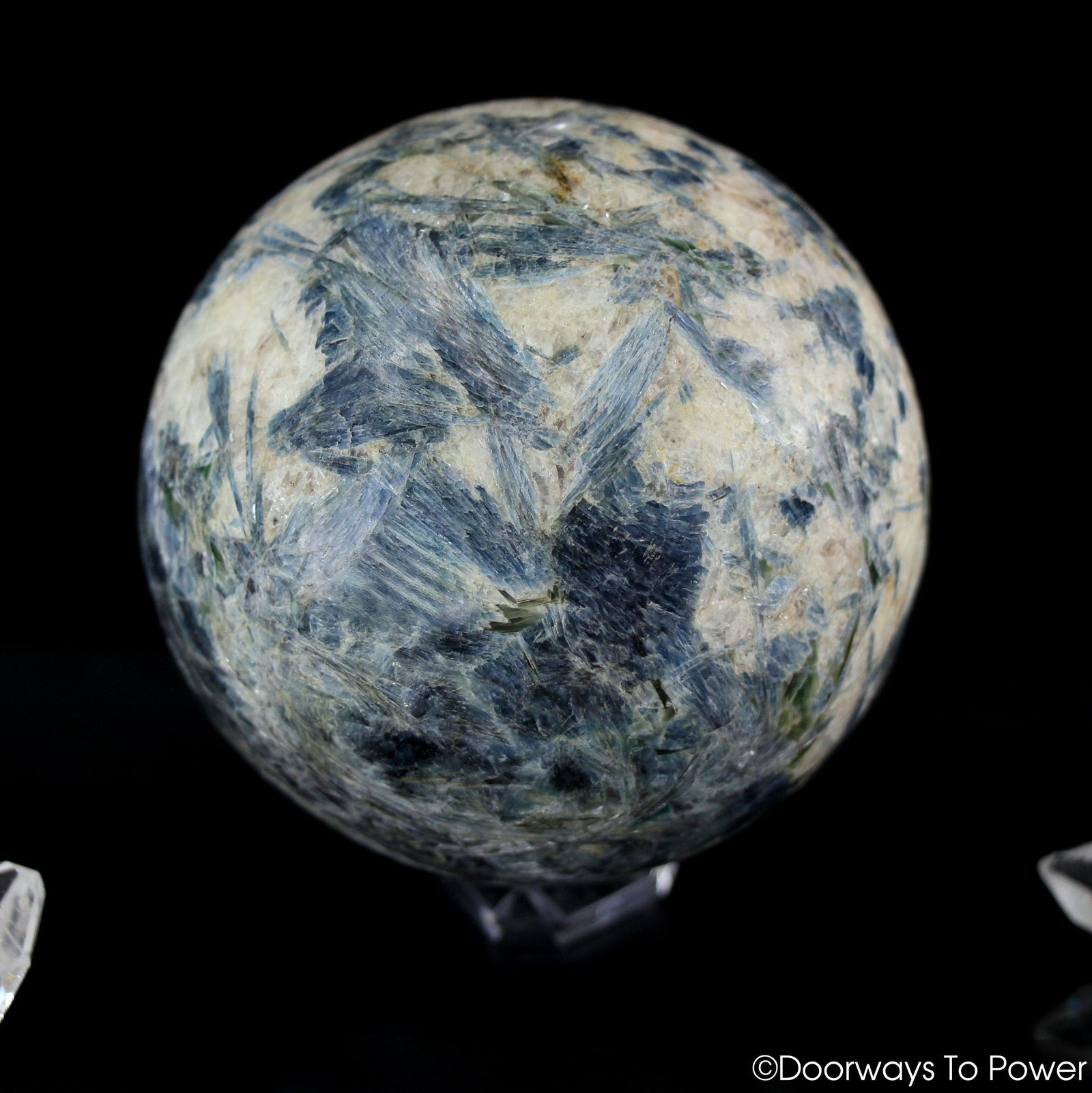 Blue Kyanite Crystal Sphere 