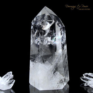 Lemurian Phantom Quartz Temple Heart Dow Crystal 