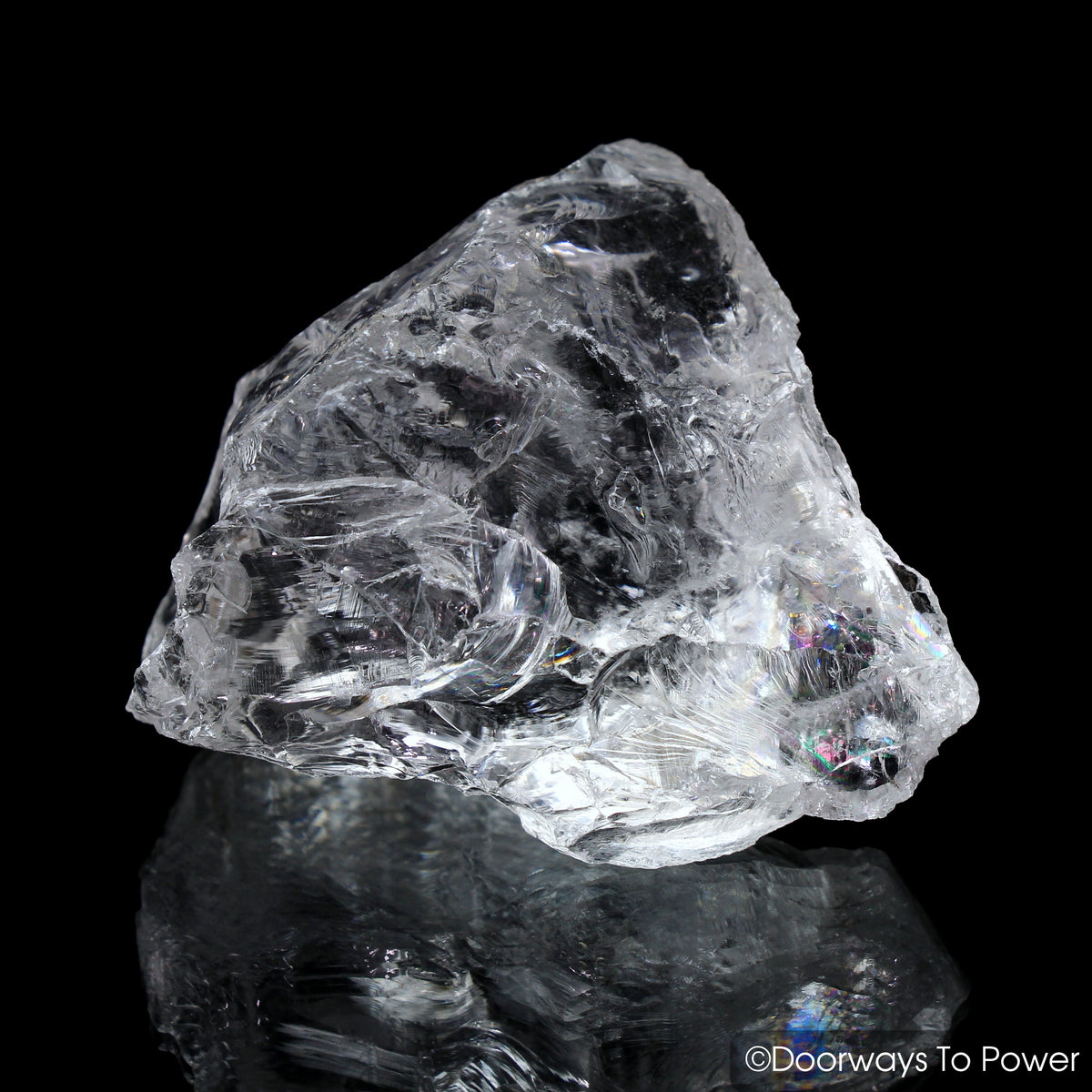 Satyaloka Azeztulite Quartz Record Keeper Crystal synergy 12 stone