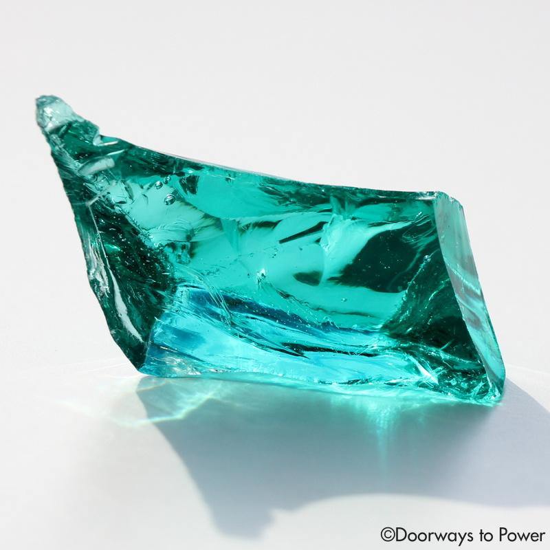 Cyan Angeles Andara Crystal 'Celestial Messenger'