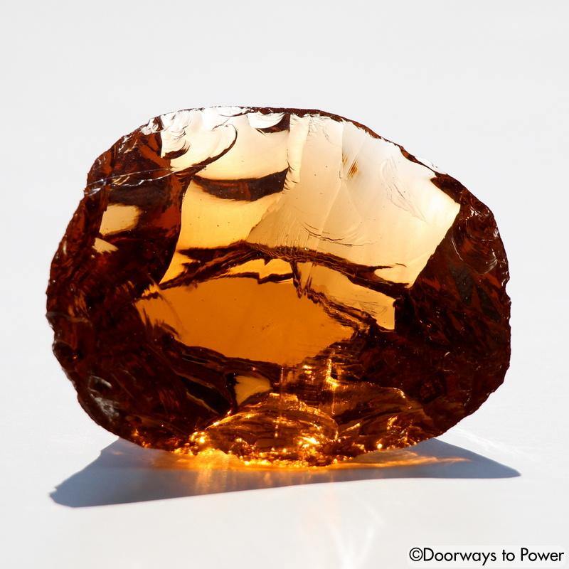 Lemurian Etherium Gold Andara Crystal 'Light Essence'