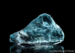 Aqua Lemuria Monatomic Andara Crystal Glass - Lady Nellie Andaras Mt Shasta