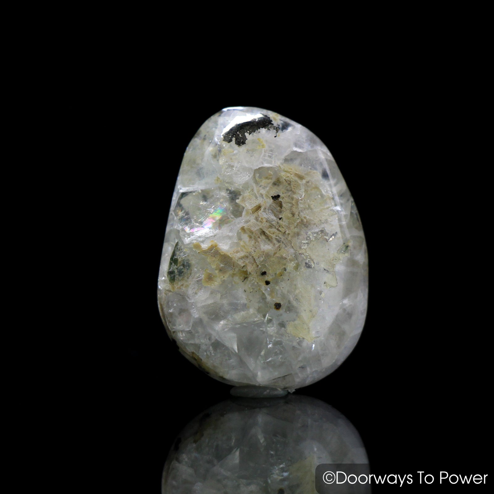 Azozeo Phenacite Crystal Brazil (Very Rare) Polished Synergy 12 Stone