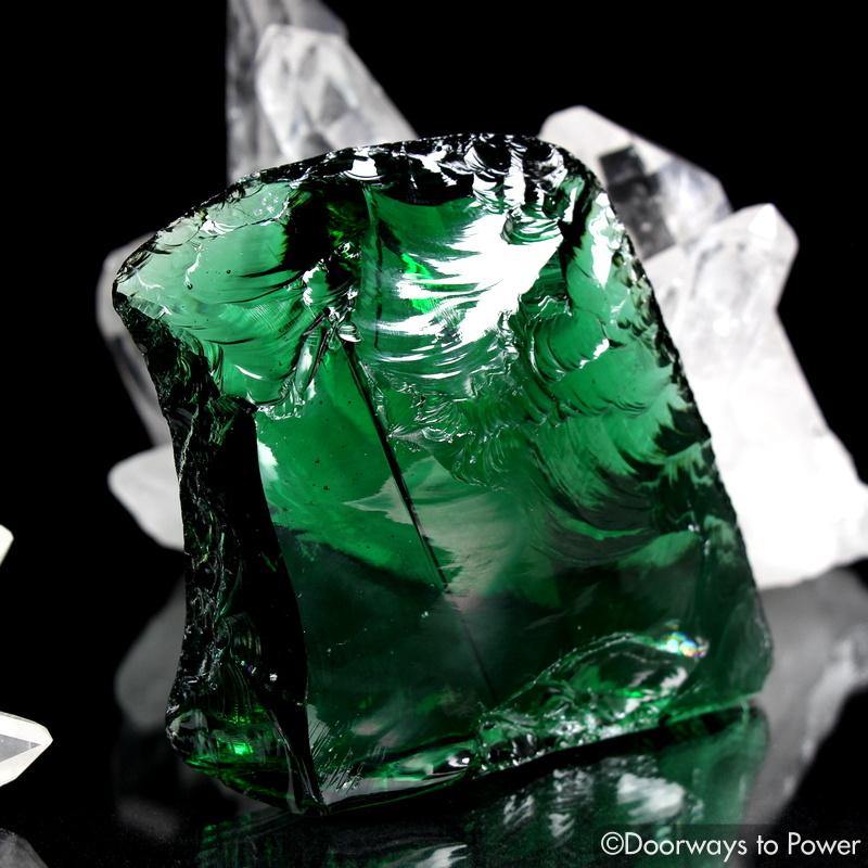 Emerald Green Thoth the Atlantean Andara Crystal 'Master of Mysteries'