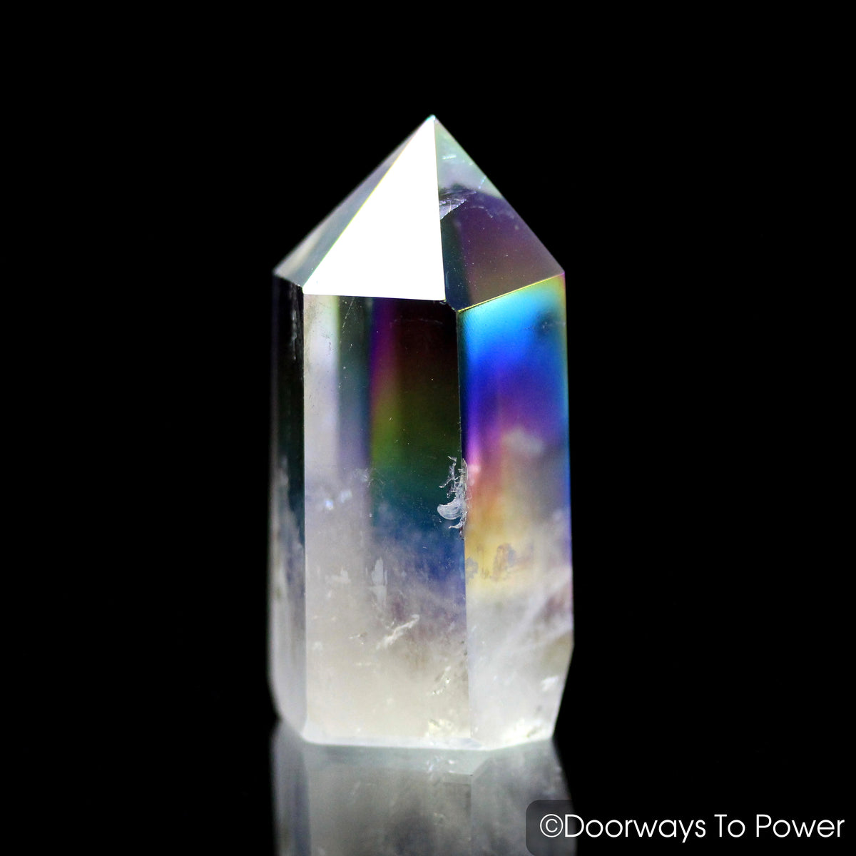 Angel Aura Quartz Generator Crystal Point