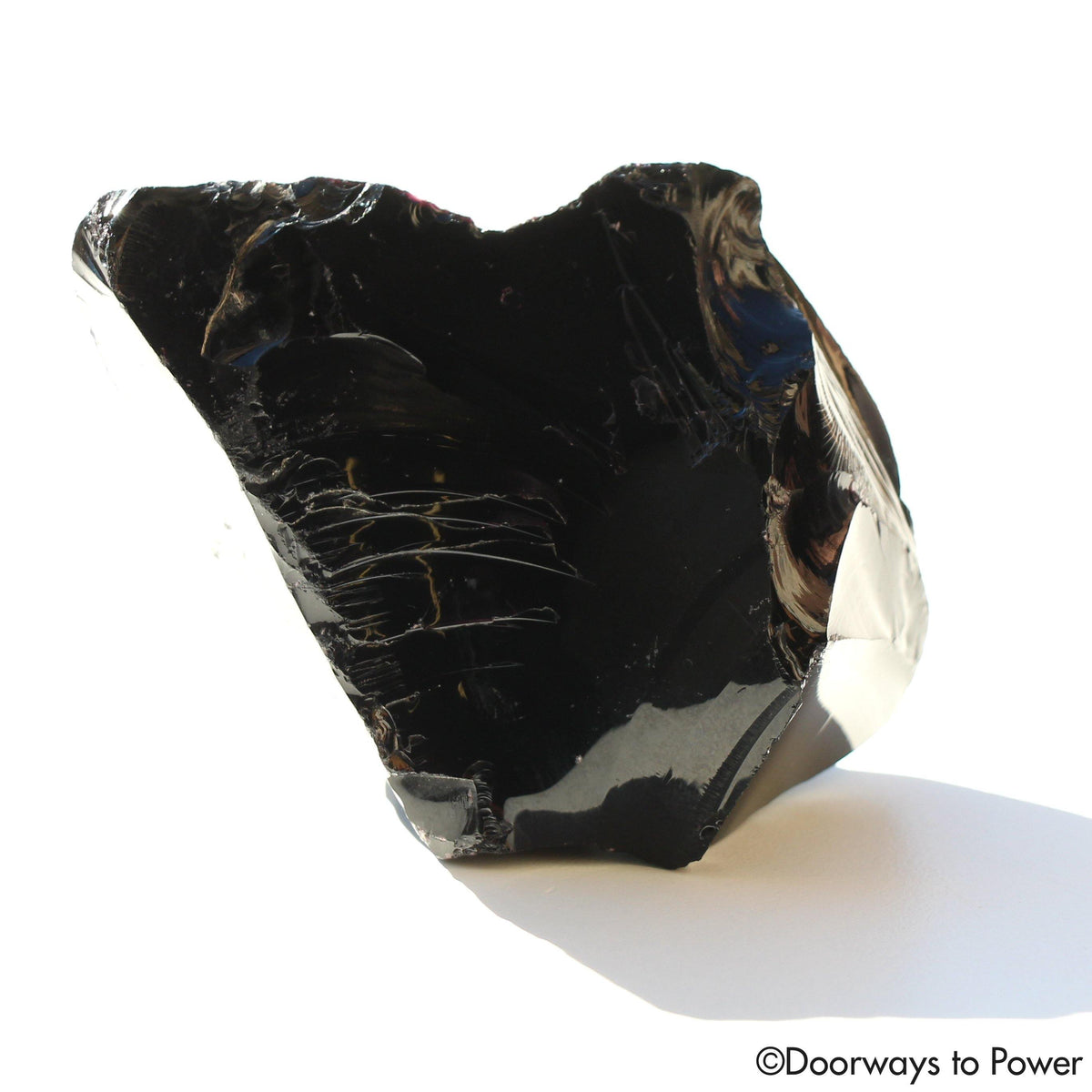 Black Iridium Andara Crystal 'Mastery of the Mysteries'