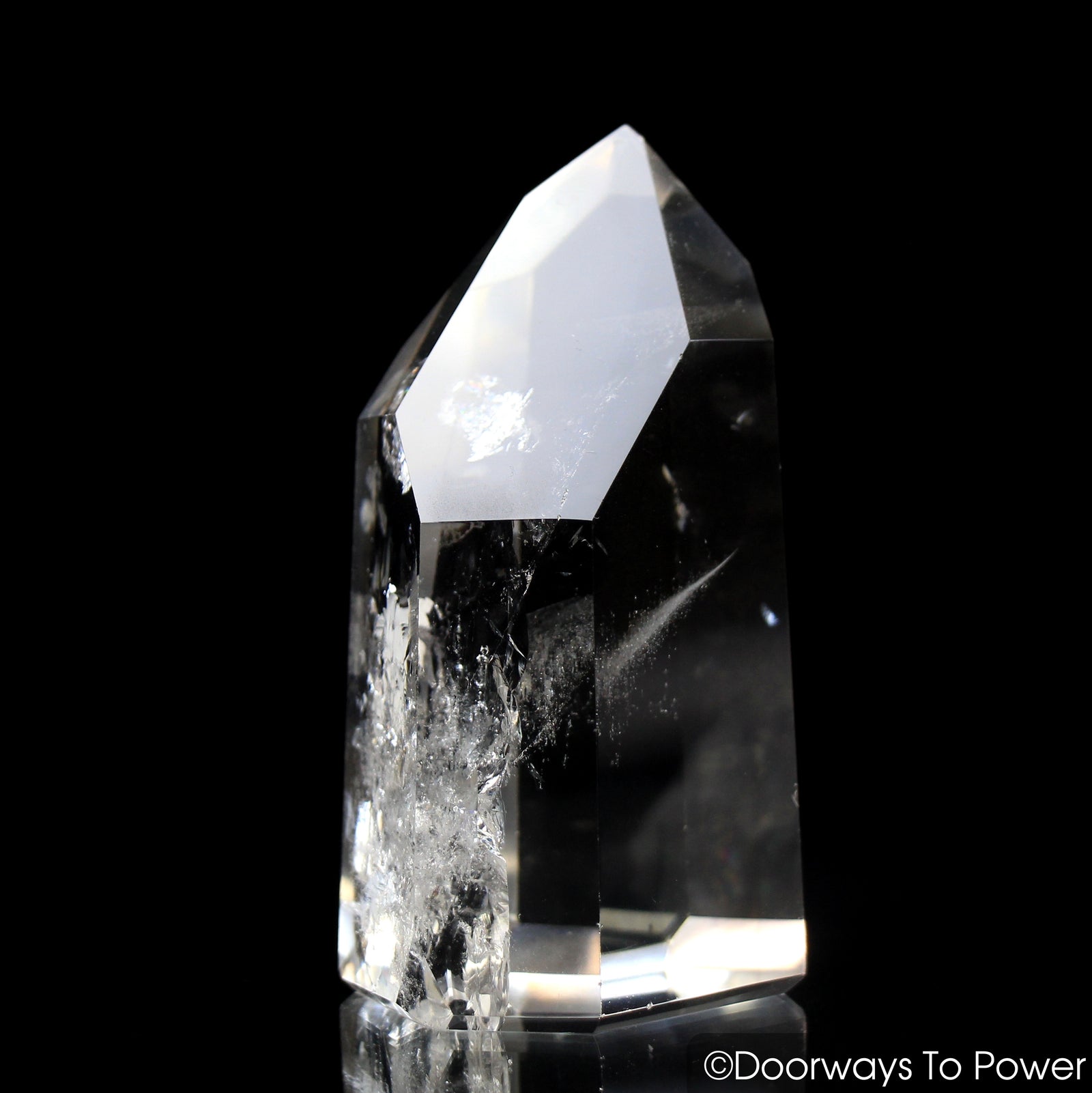 John of God Quartz Casa Crystal Point Channeling & Rainbows
