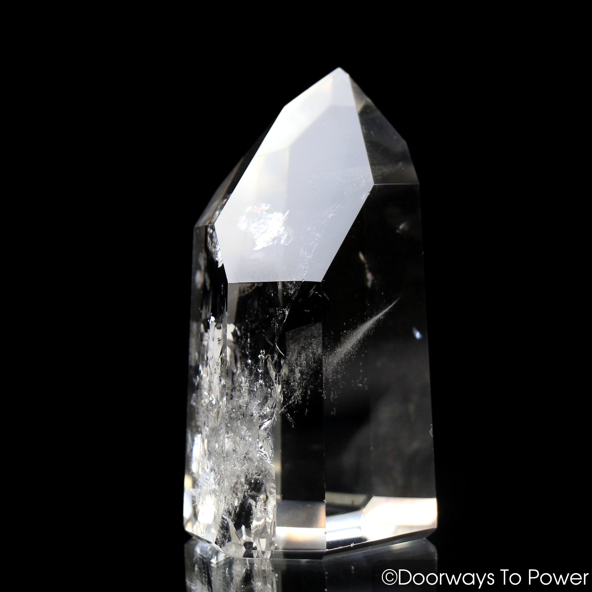 John of God Quartz Casa Crystal Point Channeling & Rainbows