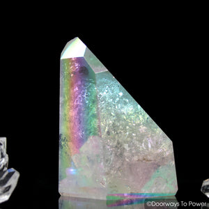 Angel Aura Lemurian Quartz Crystal 