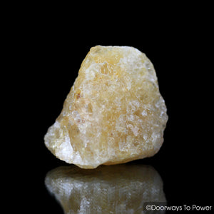 Himalaya Gold Azeztulite Quartz Crystal 'Abundance' Azozeo Activated