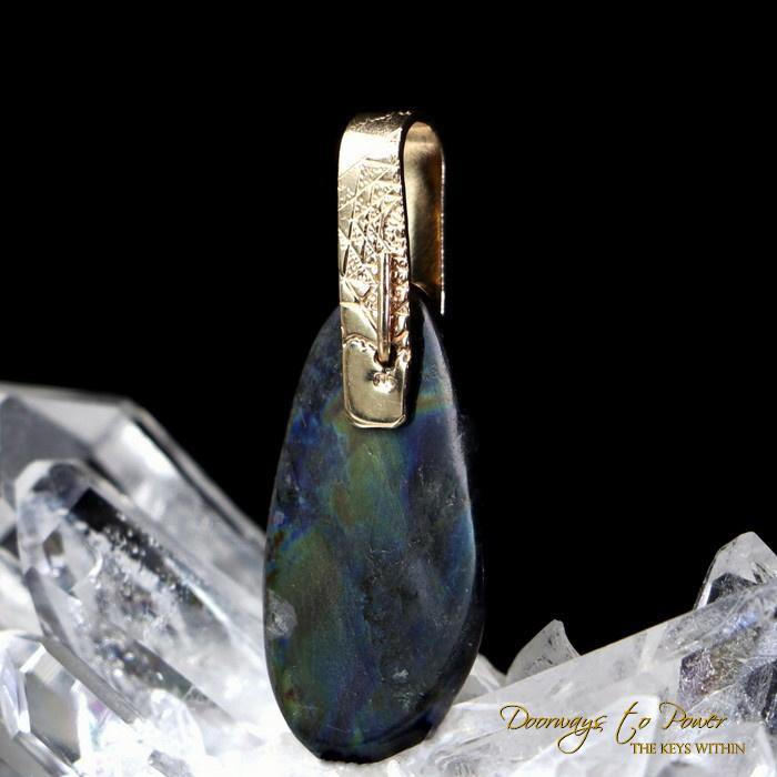 labradorite Light Language Pendant