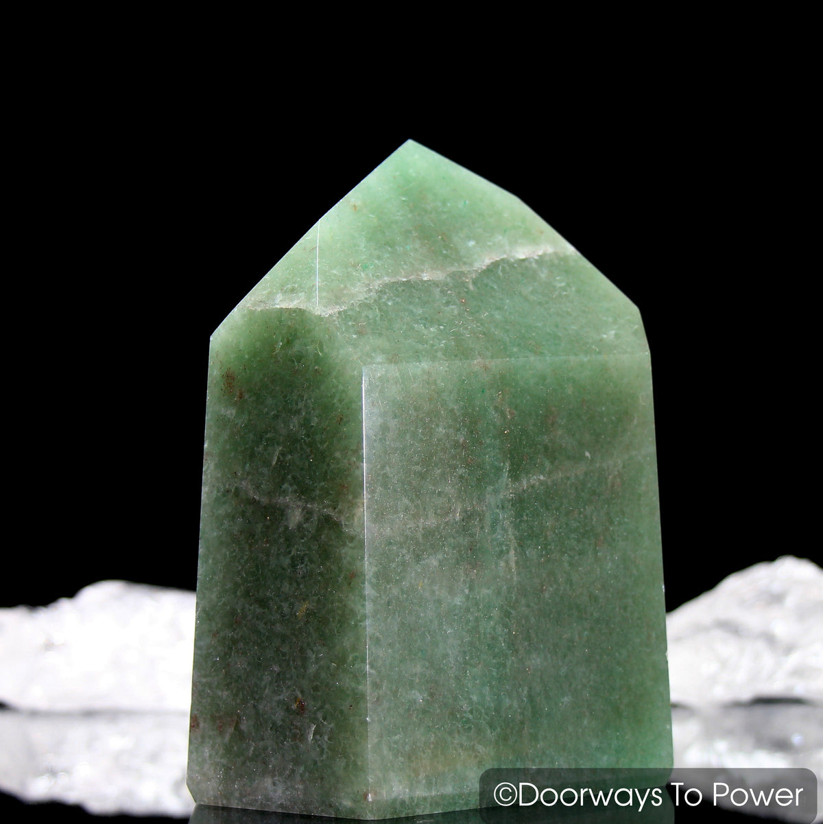 John of God Green Aventurine Master Dow Prosperity Crystal